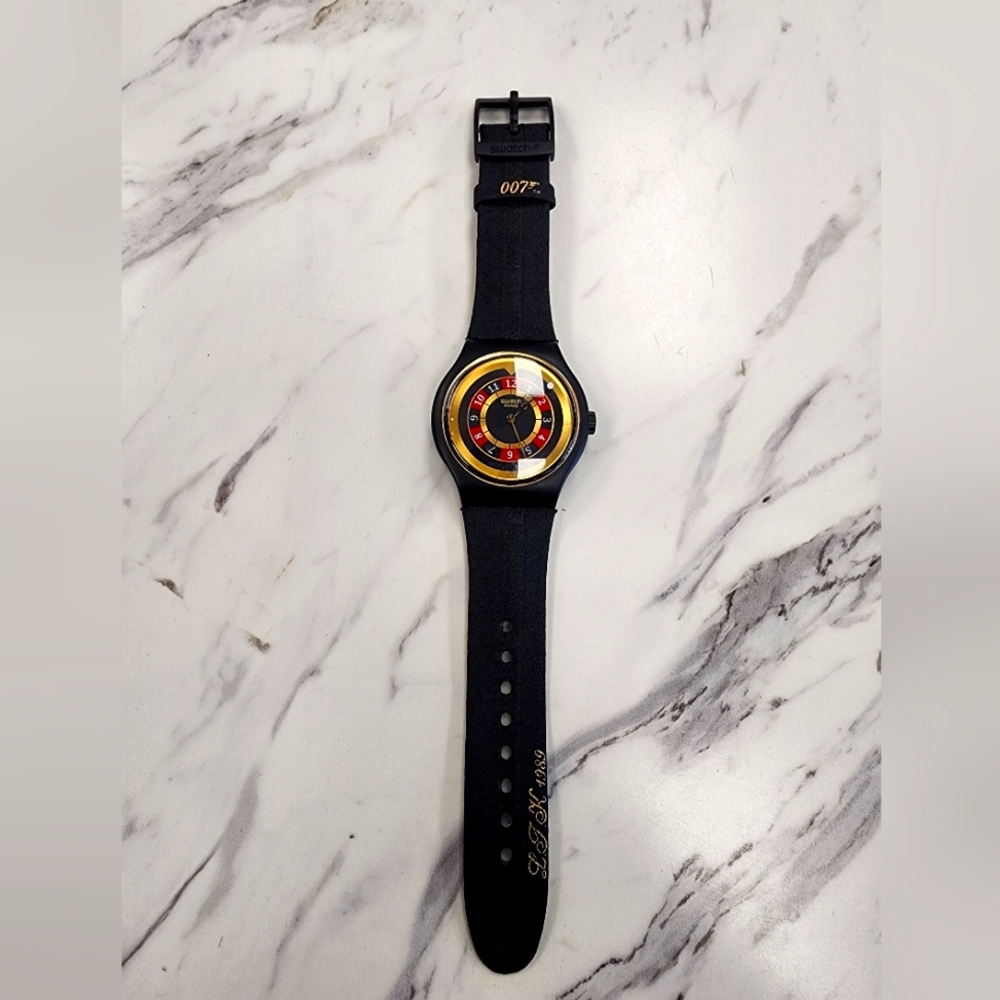 James Bond 007 Licence To Kill Swatch watch